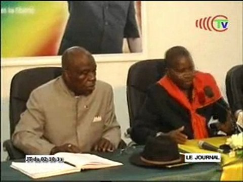 Présentation des candidats sénateurs de la majorité présidentielle dans la Bouenza