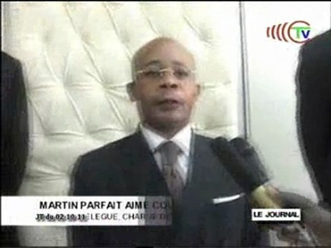 Séjour du ministre délégué chargé de la marine marchande à Abidjan en Côte d’Ivoire