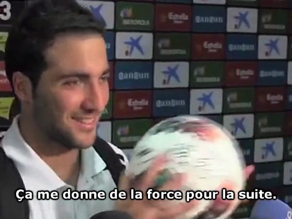Higuain : "J'avais besoin de ce triplé"