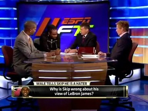 Wale Returns To ESPN Talks About Sports and Why Skip Hates LeBron James (Ask Skip To Sign LBJ Shoes)