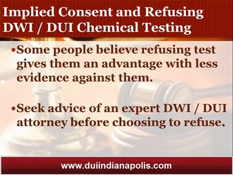 Indianapolis DUI Attorney Explains Implied Consent and How it Impacts You