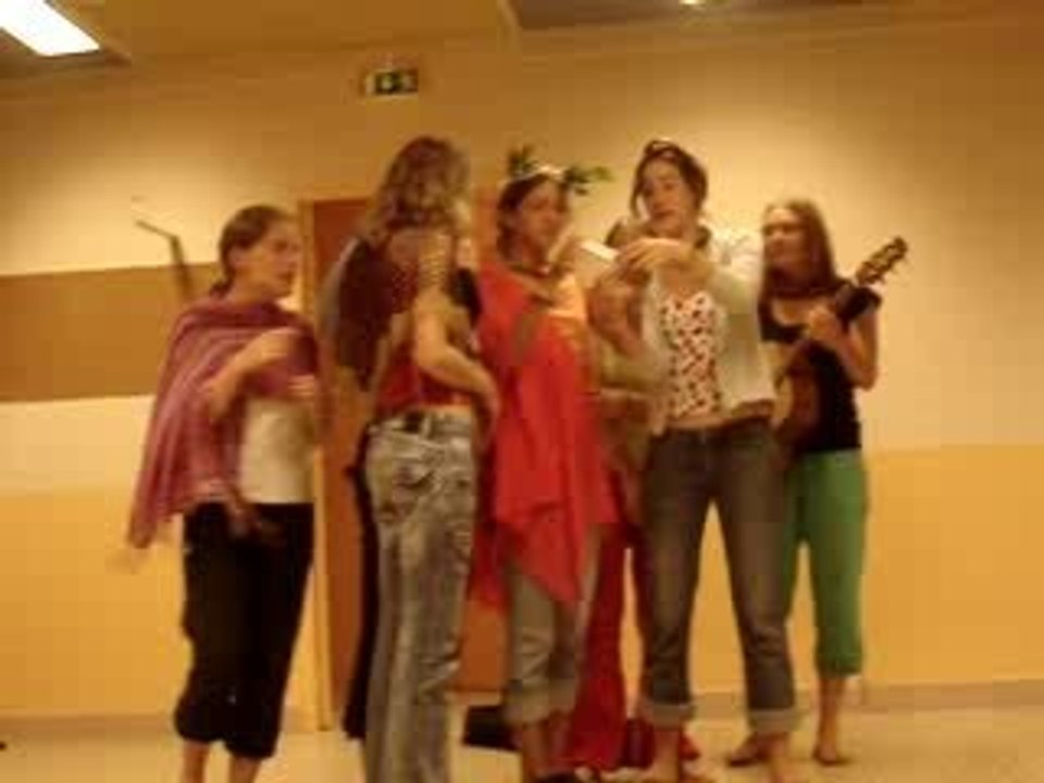 chant de l'équipe des withe paper