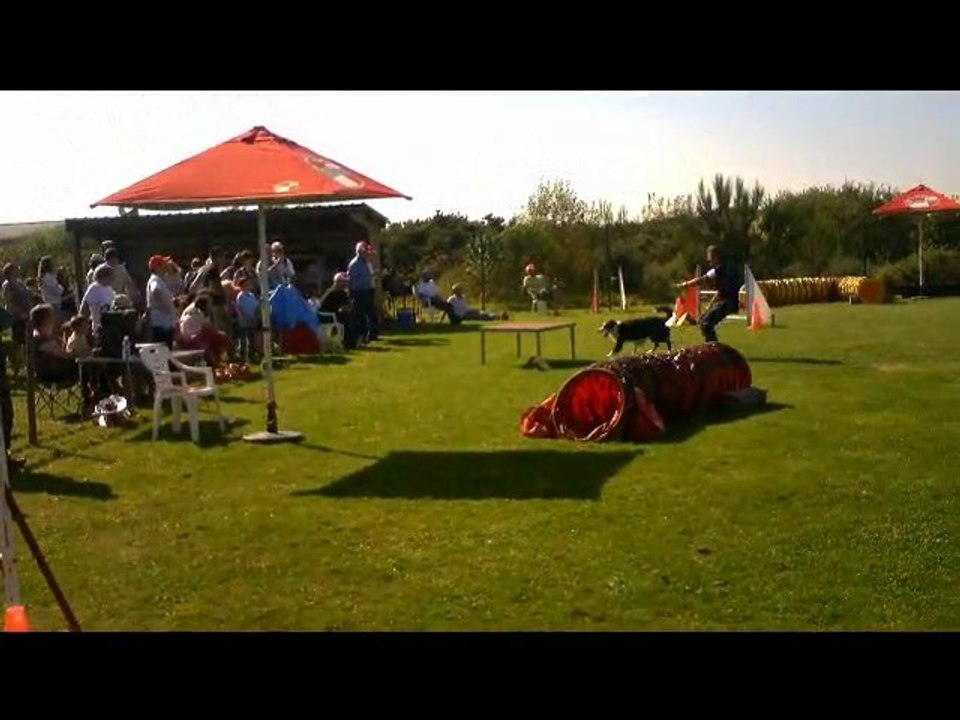 concours Agility Brest 2 octobre 2011 Claude et Eliot