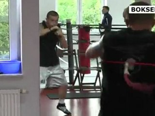 Piotr Wilczewski trenuje technike i szybkość