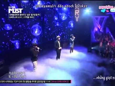 [Vietsub] 27/09/11 |\/|U$T - Super Junior K.R.Y - Singing Memories [s-u-j-u.net]