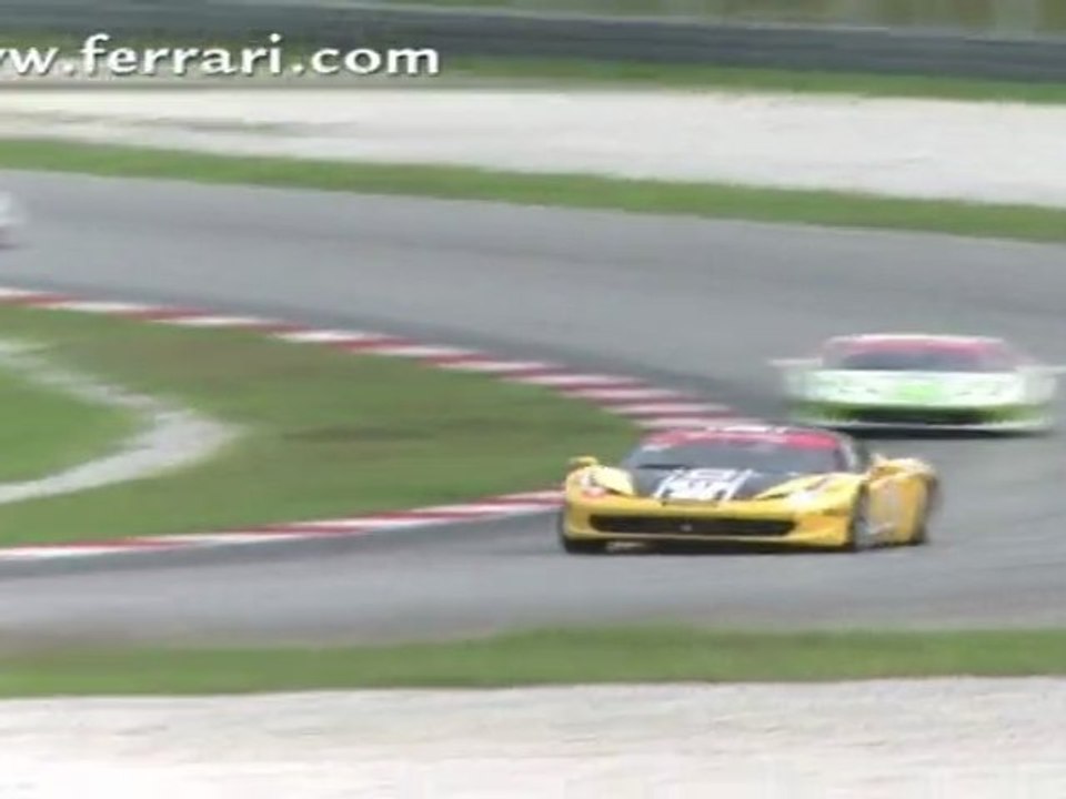 Autosital - Ferrari Challenge Trofeo Pirelli Asia-Pacific - Sépang, courses - VO