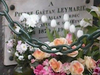 La sépulture de Pierre-Gaetan Leymarie, disciple d'Allan Kardec