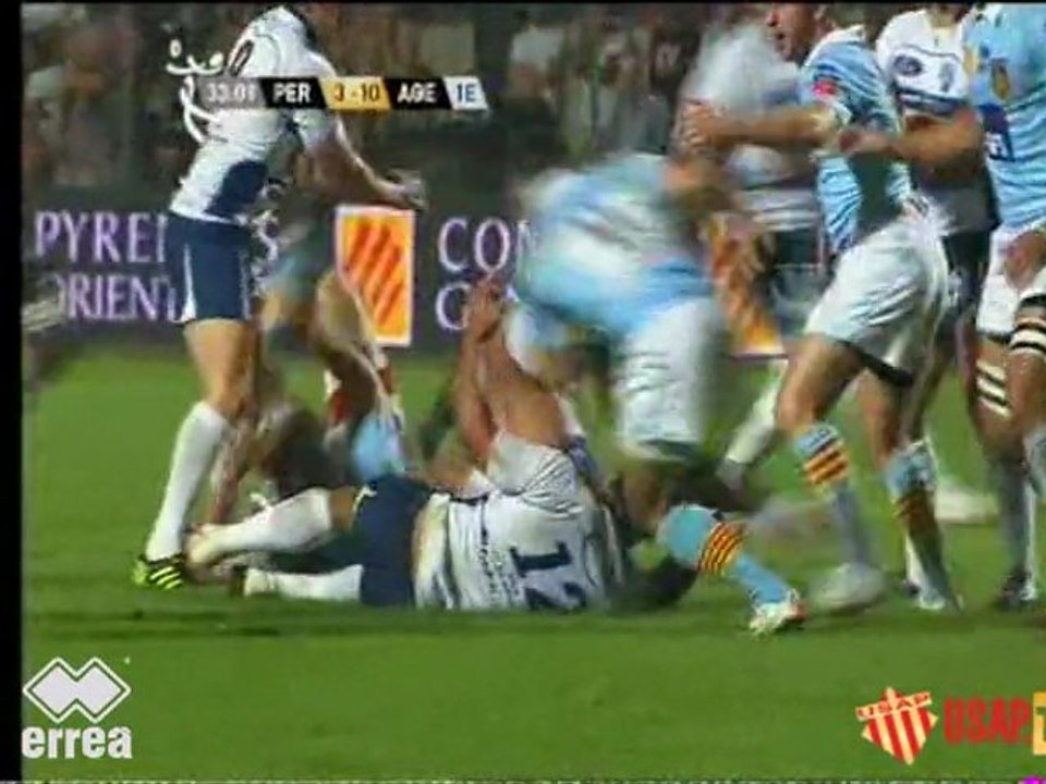 USAP vs Agen : Le résumé du match