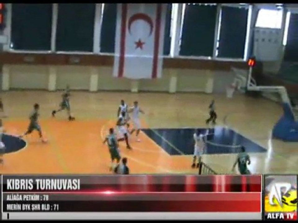 Kıbrıs Turnuvası Aliağa Petkim - Mersin Byk Şhr Bld 3 period