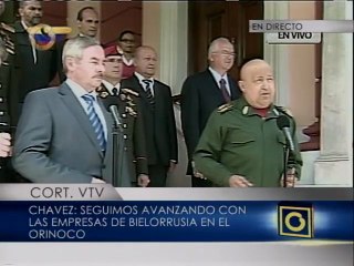 Anucia acuerdos con Bielorrusia