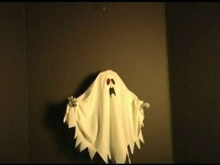 Animated Floating Ghost Halloween Prop
