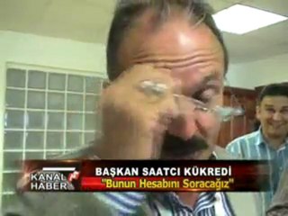 Başkan çok kızdı..KANAL F