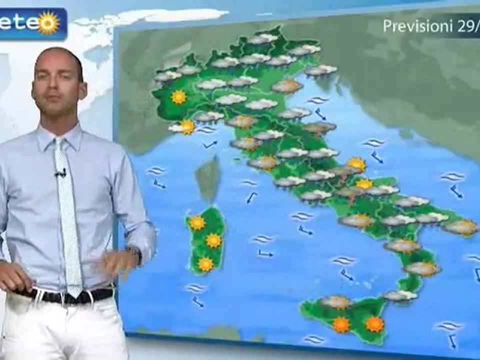 Meteo Italia 29/07/2011 - Previsioni by ilMeteo.it