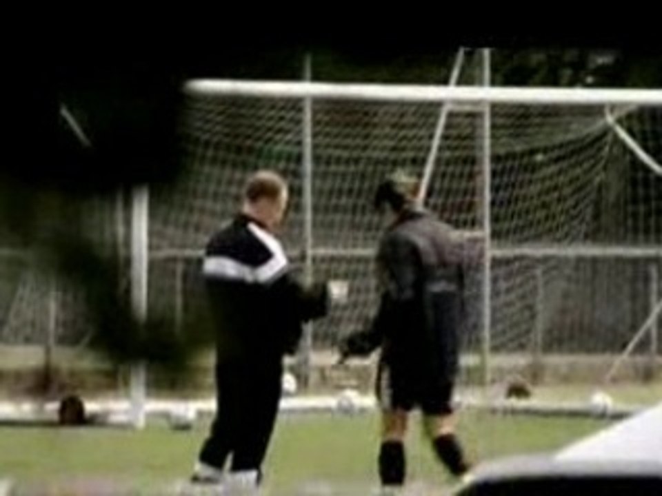 Entrainement de foot d'italie