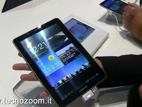 Samsung Galaxy Tab 7.7: anteprima video