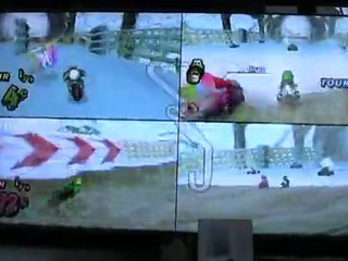 Mario kart wii la coupe fleur par les Touics