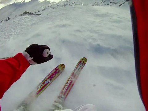 Aurélien Ducroz, étape FWT Nissan Xtrem Verbier 2011 by Swatch - Champion du monde