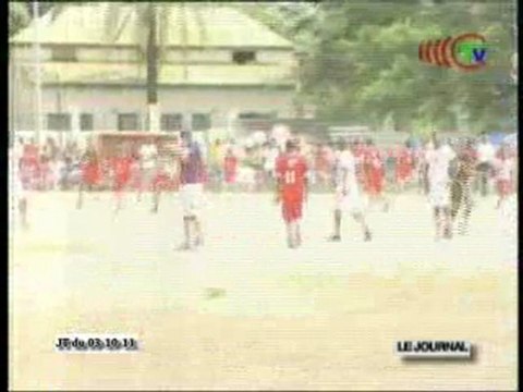 Fin du tournoi de football « Airtel jeunes talents »