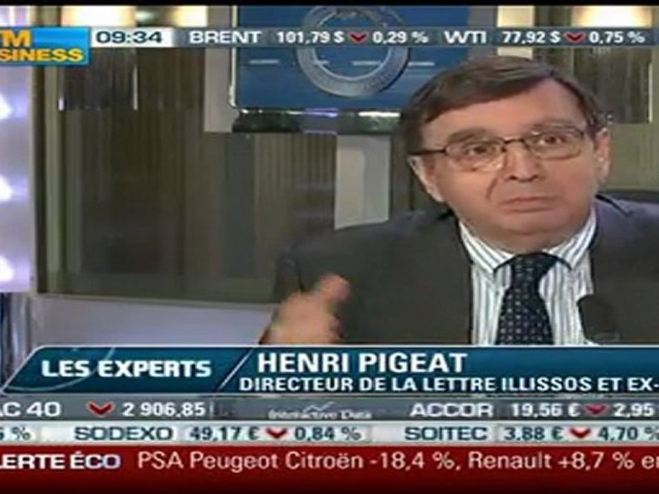 Les Experts - BFM Business - 3 octobre 2011 - Nicolas Doze
