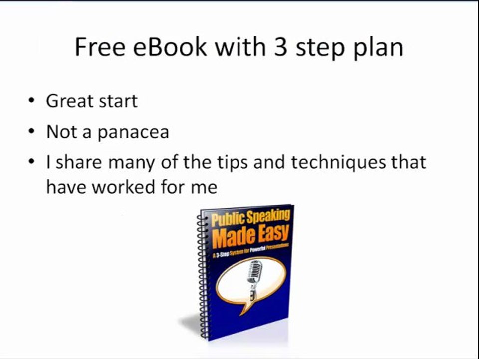 Overcoming Public Speaking Fear