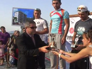 kuşadası triatlonu 2011 kupa töreni