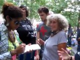Elderly Woman used as Human Shields against Police at Occupy Wall Street