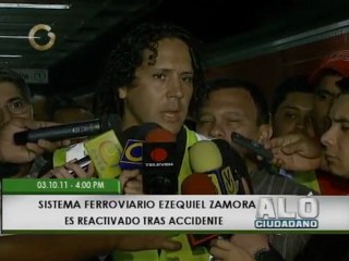 Reactivan ferrocarril de Valles del Tuy