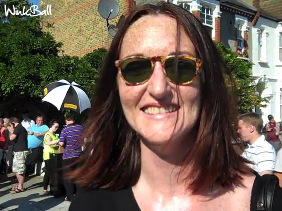 Fulham v QPR fans at Craven Cottage - 2nd October 2011