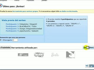 Sorteo Cupos Restantes Mensual 2v2 Octubre 2011 PES6