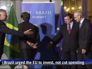 Choose investment over austerity, Roussef tells EU