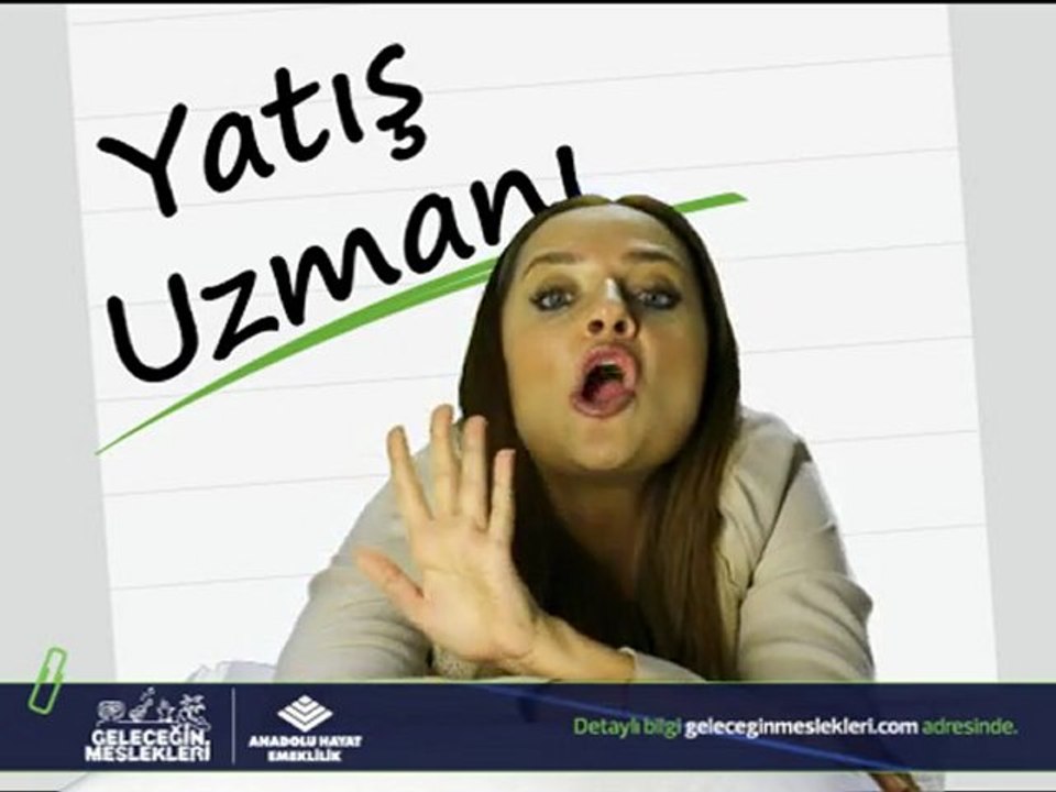 Geleceğin Meslekleri - Yatış Uzmanlığı