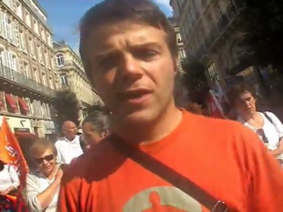 Mobilisation défense de l'école Rouen 27 septembre