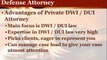Indianapolis DUI Attorney Declares Hiring a Private Attorney is your Best DUI Defense