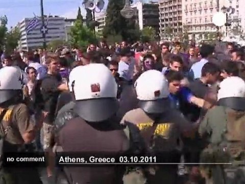 Grèce : face-à-face muclé entre... - no comment