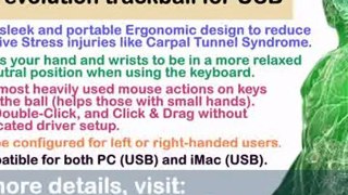 ITAC Evolution Trackball for USB: Trackball for the Everyday Computer User