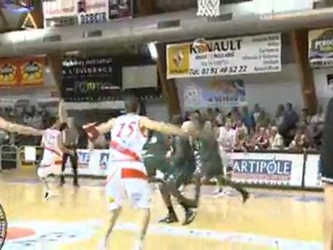 Basket N1M : Challans - Saint Etienne (68 à 76)
