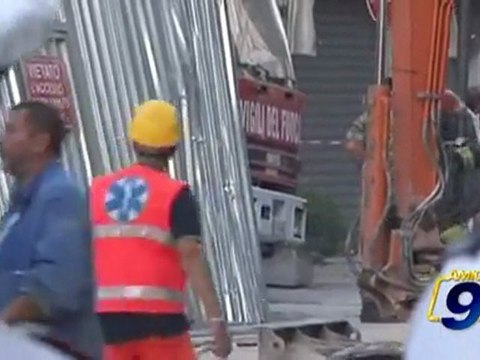 Crollo palazzina Barletta | Le immagini aggiornate alle 19:30 Parte 2