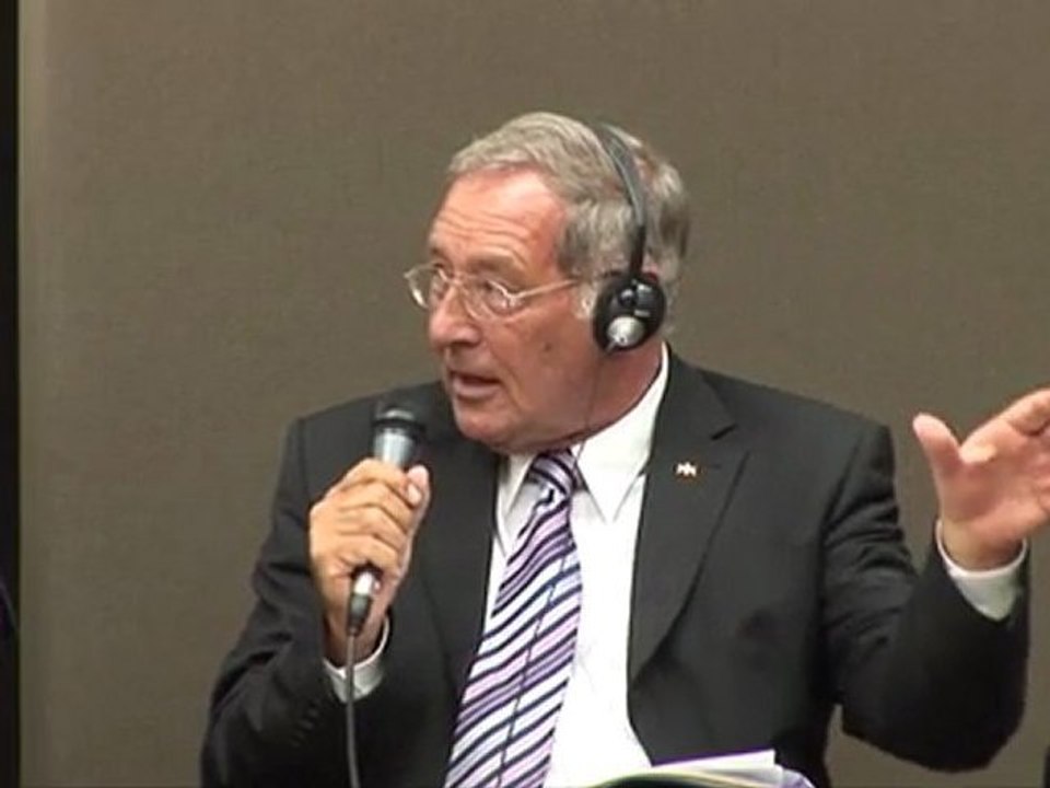 UMP - Dominique David et Ernst-Rheinardt Beck - Convention défense