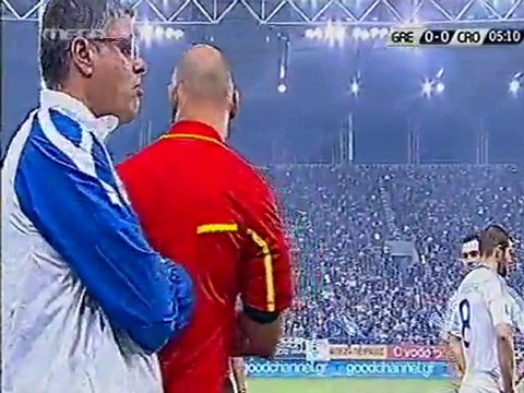 Ελλάδα Κροατία - Ένταση στις κερκίδες