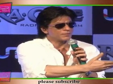Shahrukh Khan Speaks About Merchandises & Game Of Ra.One At G.one Super Hero Social Game