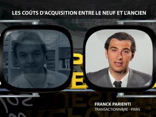 Coûts d'acquisition entre neuf et ancien