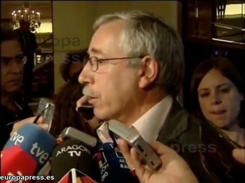 Toxo culpa al Gobierno de los datos del paro