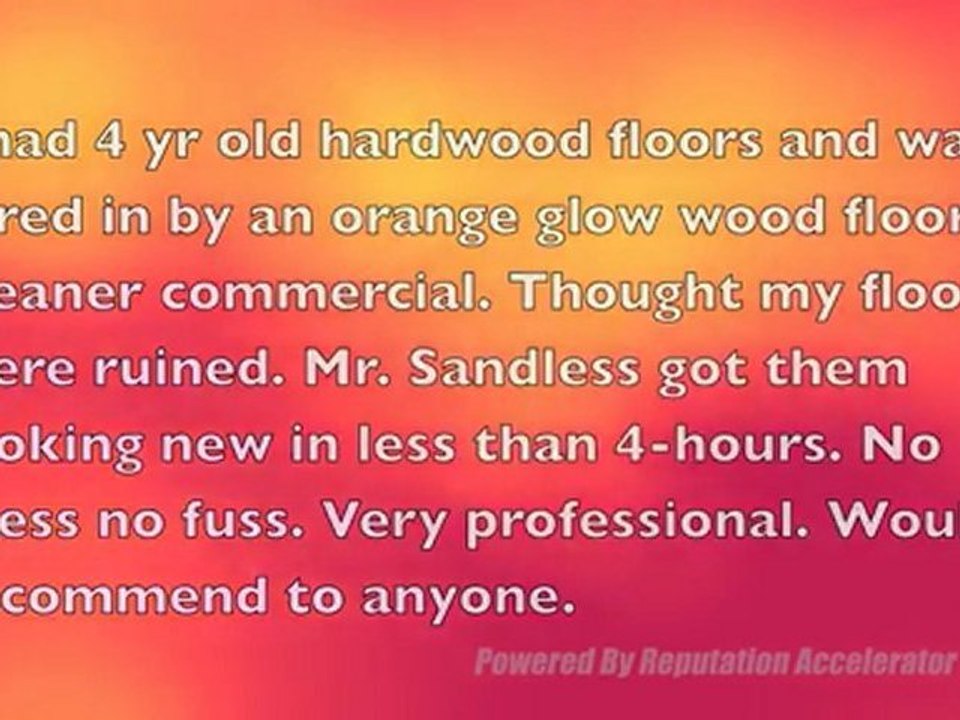 Mr. Sandless Knoxville