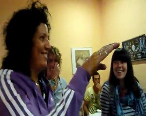 Grabación de los coros de la canción "Queridos Desgraciados" de Rosana