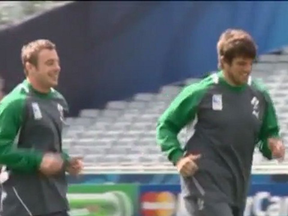 Rugby WM - Gute Stimmung bei Irland