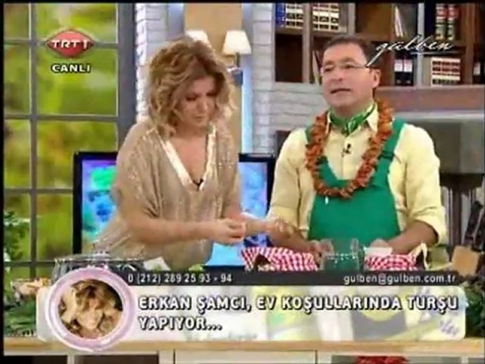 GÜLBEN - Erkan Şamcı'dan Evde Turşu Yapımı ve Karpuz Reçeli Tarifi 04.10.11