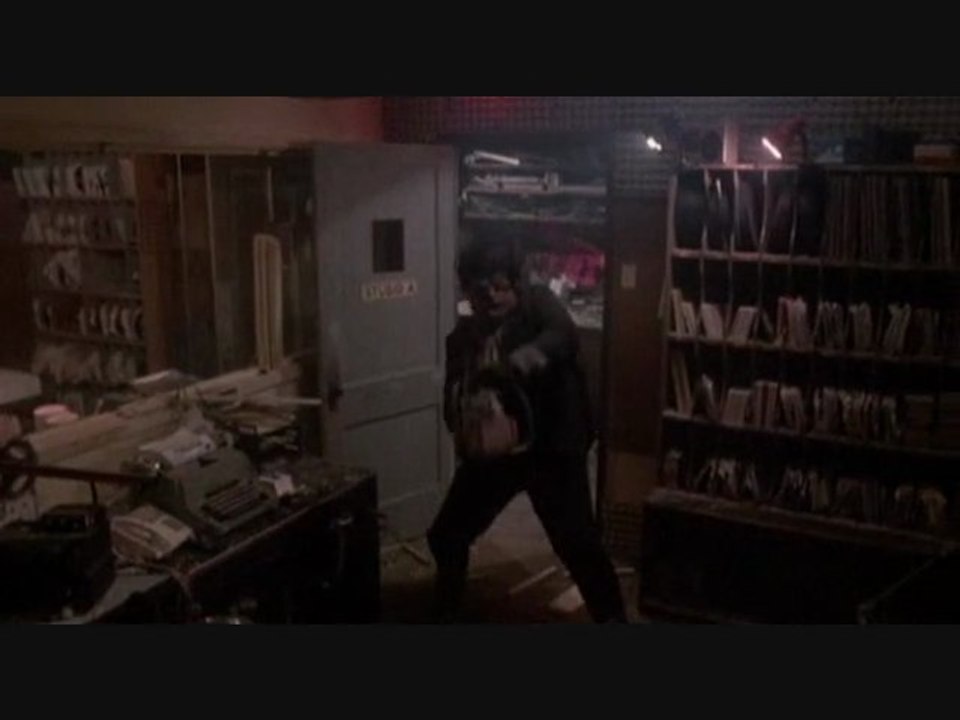 Leatherface flipping out