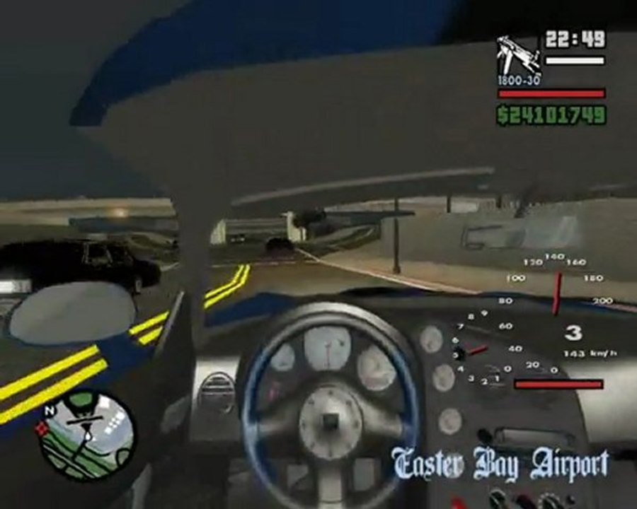 GTA SAN ANDREAS VOITURES + CAM HACK