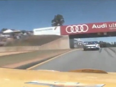ALMS, Road Atlanta 2011 - GT battle, Crash in LMP1 and Yellow flag
