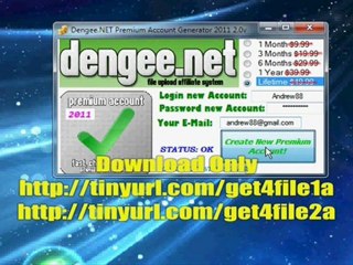 Dengee Premium Account Generator 2011 2.0v